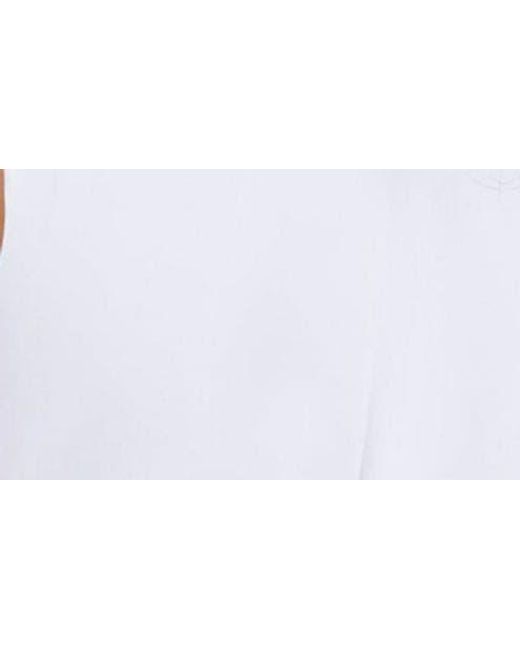 Commando White Sleeveless Button-up Bodysuit