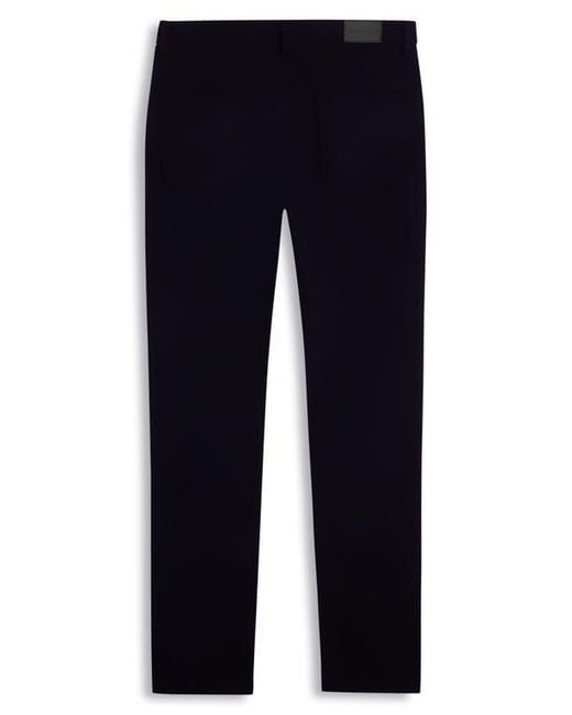 Bugatchi Blue Soft Touch Five Pocket Pants for men