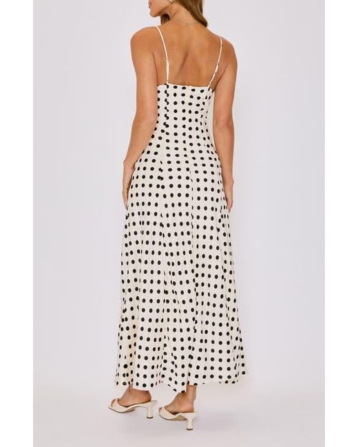 Vici Collection Multicolor Paulina Polka Dot Maxi Dress