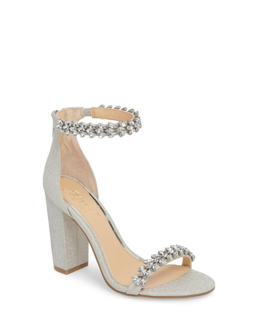 jewel badgley mischka sparkle sandals