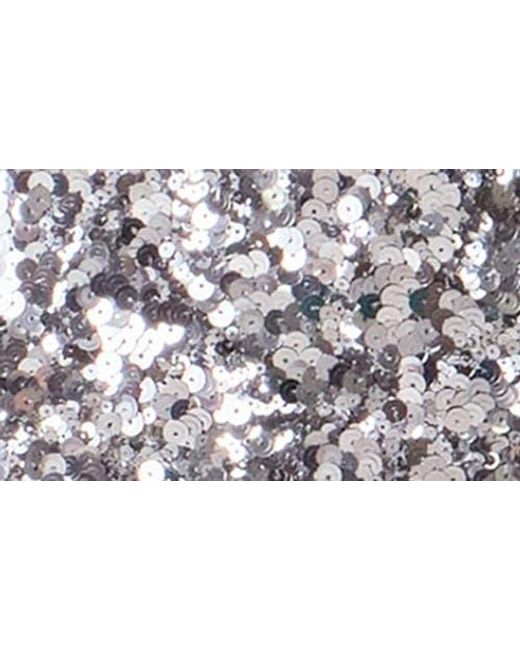 Endless Rose Blue Multi Sequin Miniskirt