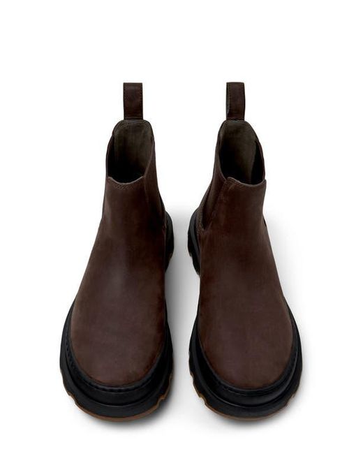 Camper Brown Crazyhorse Chelsea Boot