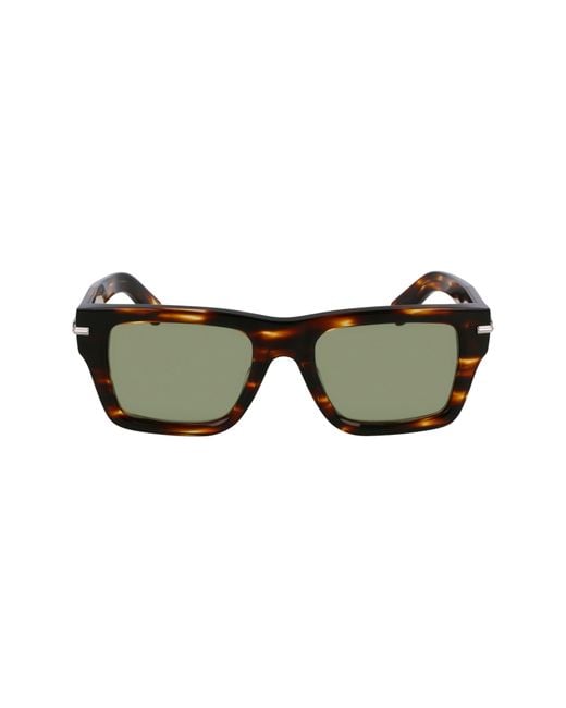 Ferragamo Multicolor Prisma 53Mm Modified Rectangular Sunglasses for men