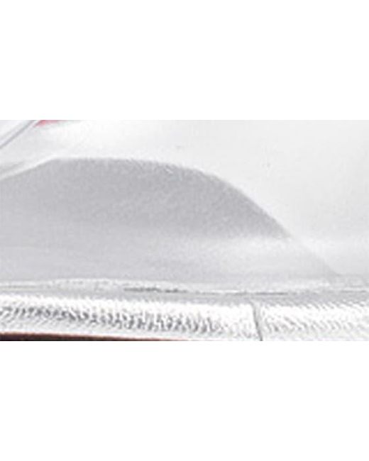 Christian Louboutin White Aqua Crystal Embellished Clear Slide Sandal