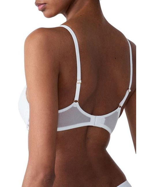 Etam White Patchouli N°2 Classique Underwire Bra