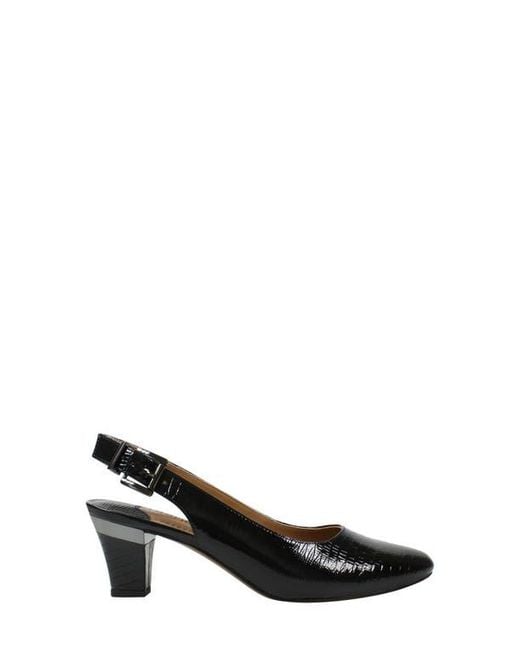 J. Reneé Black Malree Slingback Pump