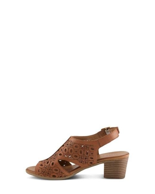 Spring Step Brown Kovach Slingback Sandal