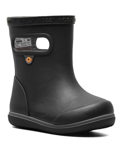 Bogs Black Skipper Ii Waterproof Rain Boot