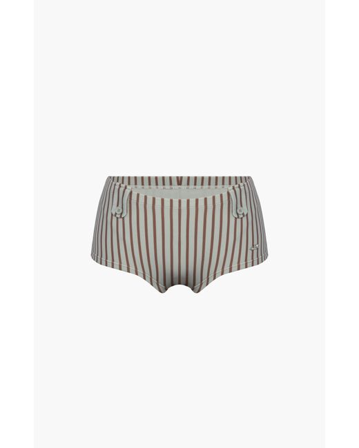 Oddli White Mini Swim Short