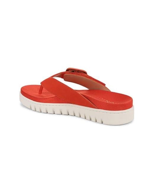 Vionic Red Uptown Marin Sandal