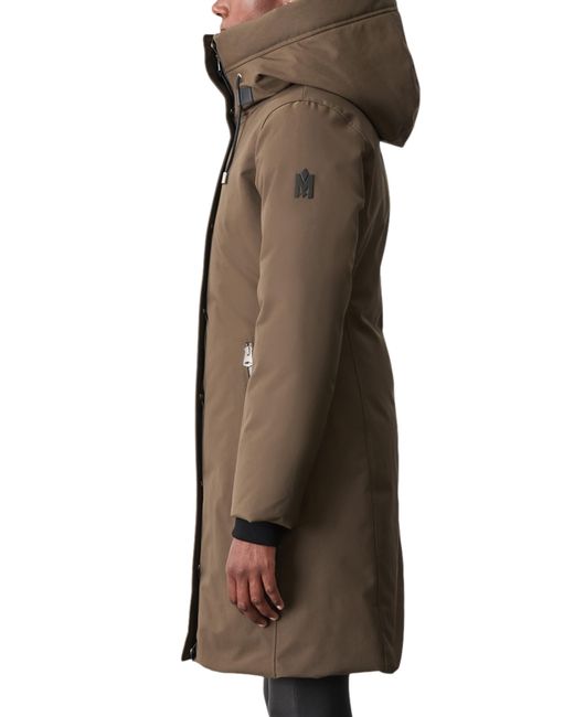 Mackage Brown Shiloh Water Resistant Down Parka
