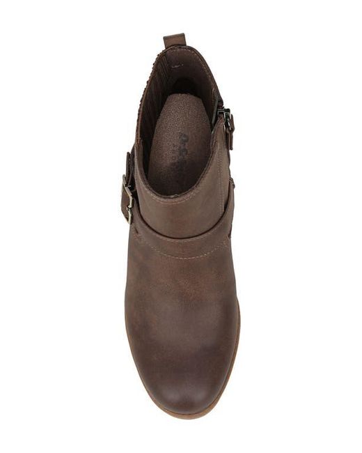 Dr. Scholls Brown Parker Platform Bootie