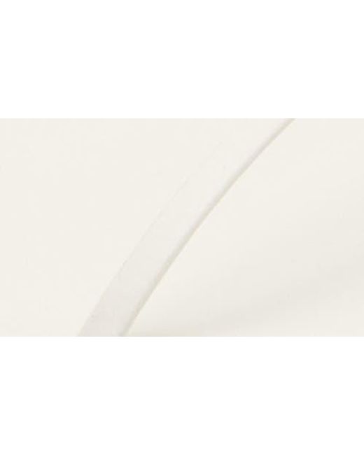 TKEES White Twiggy Ankle Strap Sandal