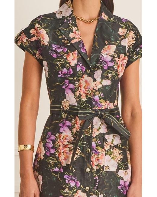 Aqua Blu Australia Natural Button Up Camilla Dress
