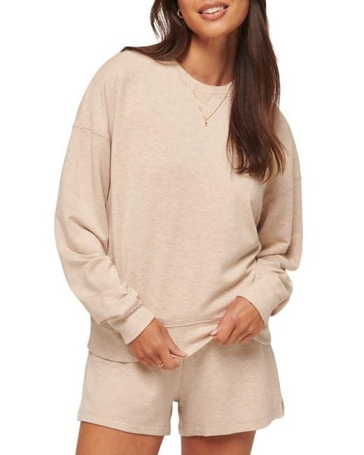 Travis Mathew Brown Cloud Sweatshirt