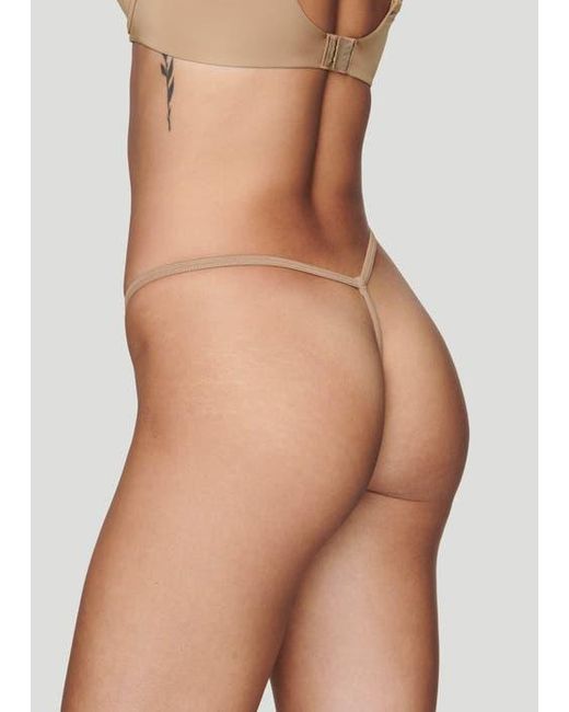 CUUP White The String Thong