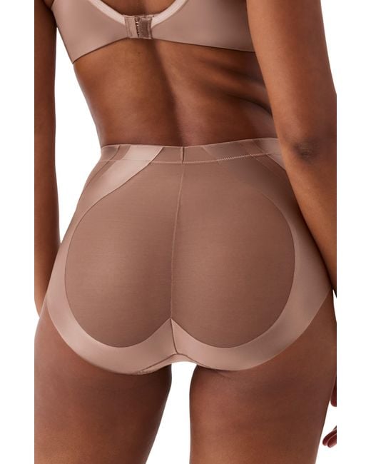 Spanx Booty Lifting Briefs in Brown