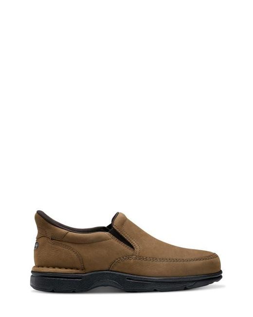 Rockport Brown Ellworth Slip-On Shoe for men
