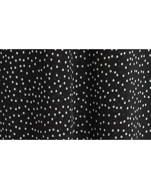 Bardot Black Monroe Polka Dot Maxi Skirt