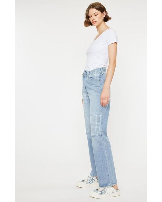 Kancan Blue Aylin 90's Boyfriend Jeans