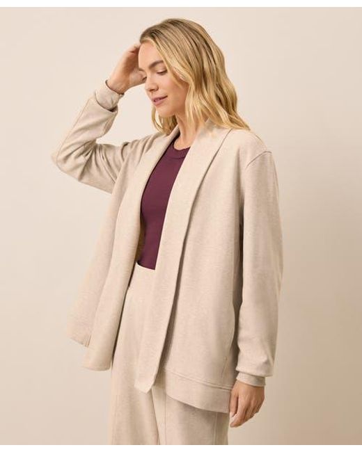 Pact Natural Airplane Short Drape Cardigan