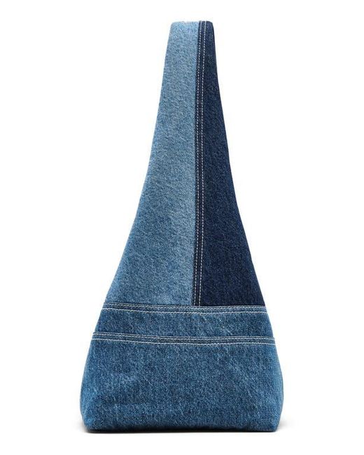 Marc Jacobs Blue The Sack Denim Shoulder Bag