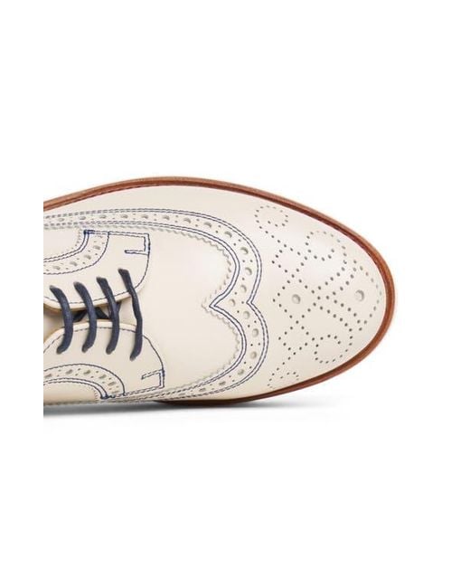 The Office Of Angela Scott White Miss Lucy Wingtip Platform Derby