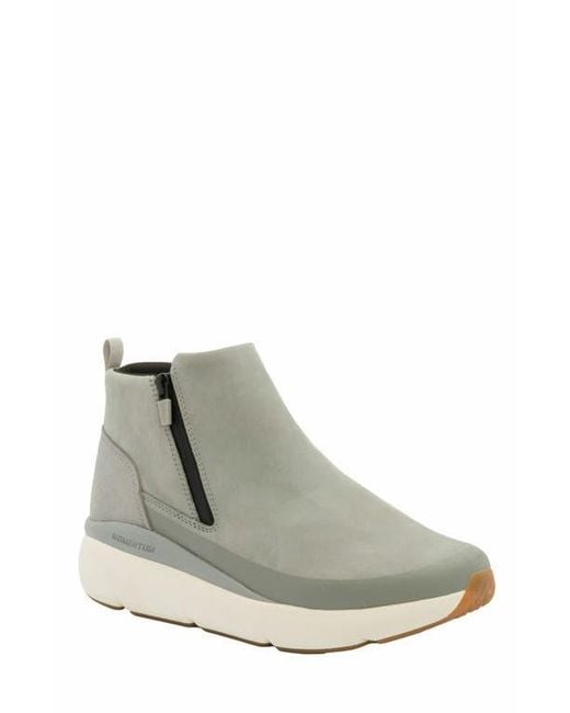 ABEO Gray Mxv Shift Zip Bootie