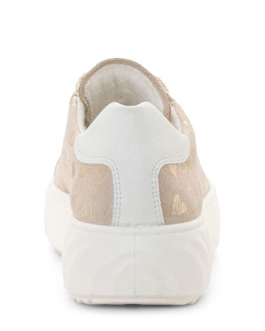 Ara White Mikky Platform Sneaker