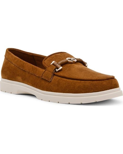 Anne Klein Brown Amara Loafer