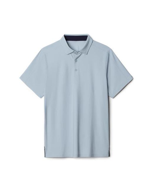 Rhone Blue Regatta Piqué Performance Polo for men