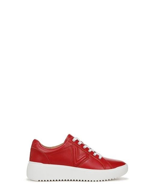 Vionic Red Kearny Platform Sneaker