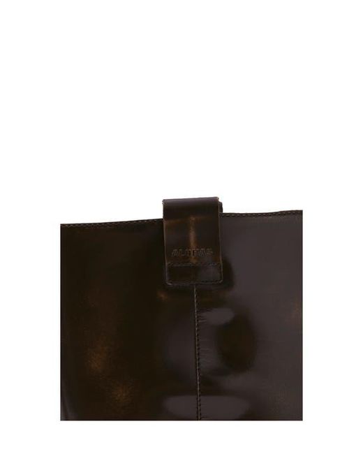 Alohas Black Sajan Round Toe Boot