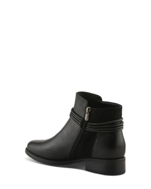 Spring Step Black Ornela Bootie