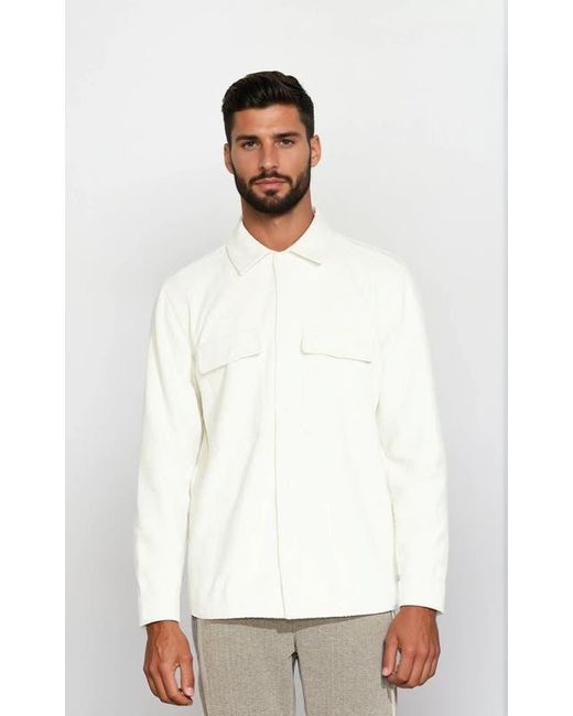 Ledger & Ford White Arcadia Jacket for men