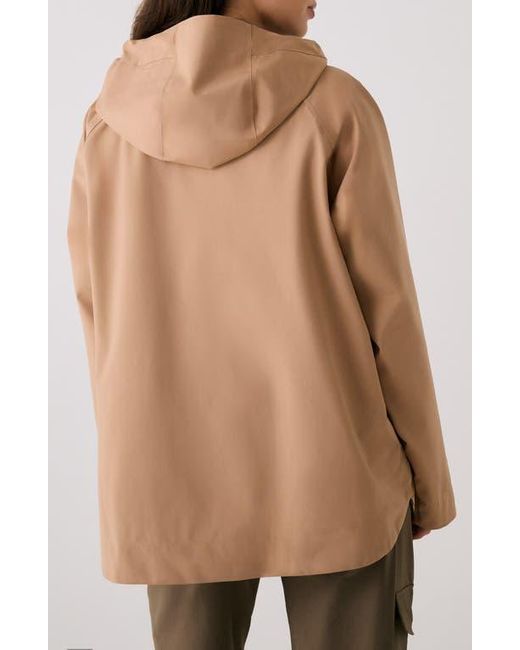 Lolë Brown Lachine Oversize Rain Coat
