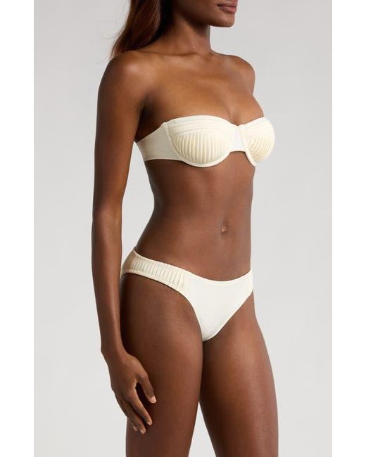 Solid & Striped Natural Solene Underwire Bikini Top