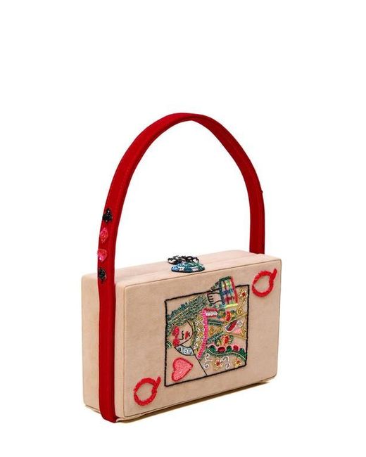 Simitri Red Poker Bag