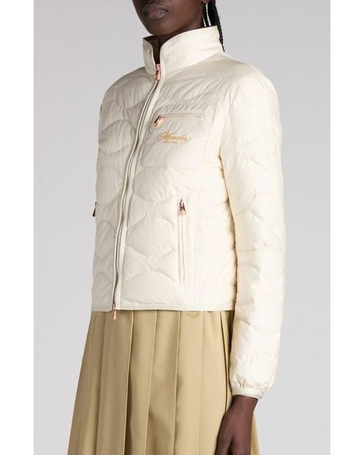 Moncler Natural Tegea Quilted Down Jacket