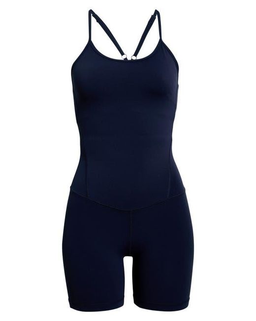 Mpg Blue Flatlock Seam Romper