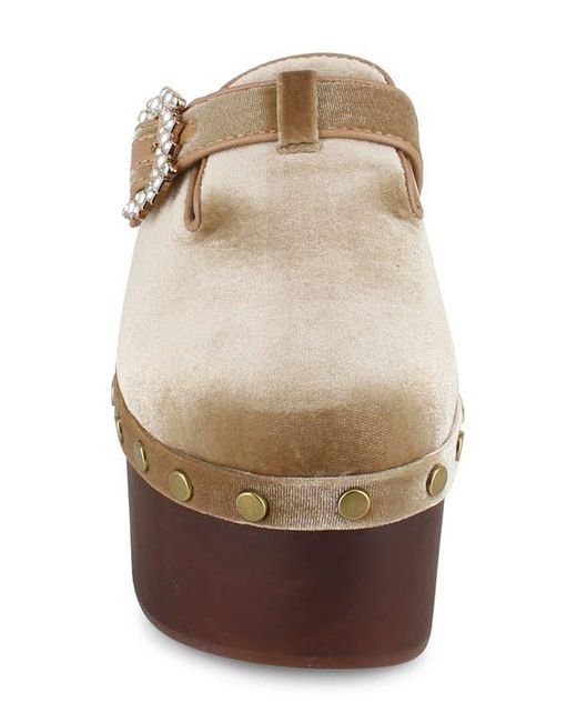 Zigi Brown Macarena Platform Clog