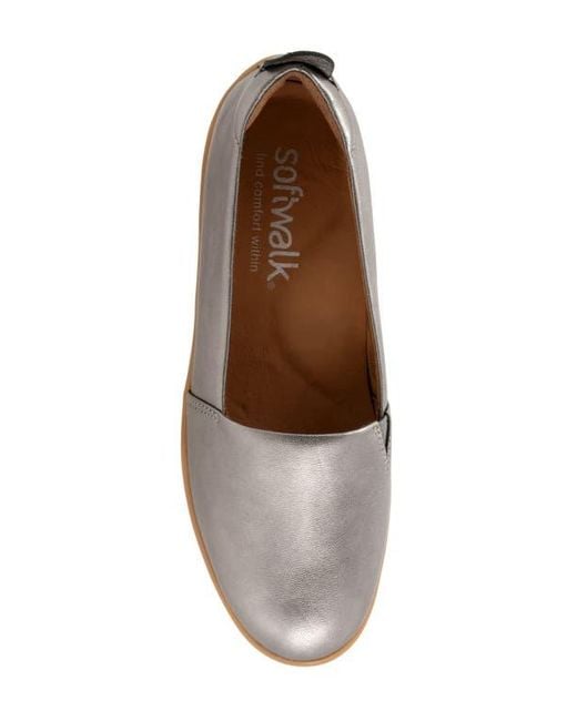 Softwalk® Brown Deva Flat
