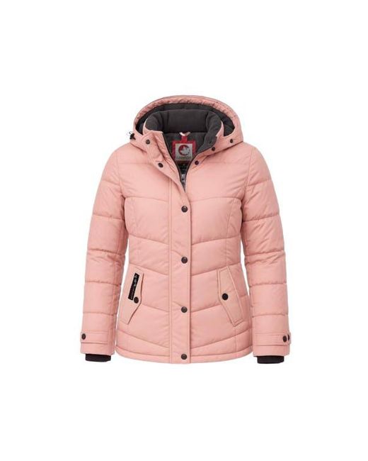 canada weather gear Pink Quilted Winter Jacket