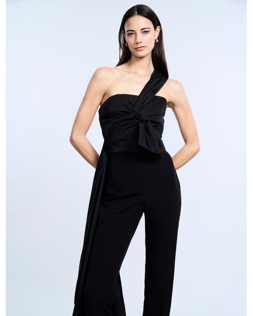 BCBGMAXAZRIA Black Bustier With Long Train