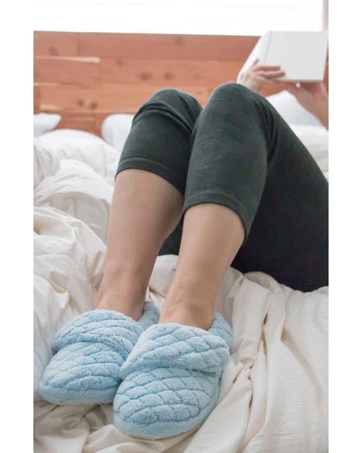 Acorn Blue Spa Wrap Slipper