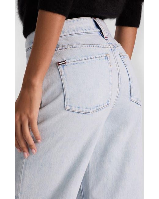 Alice + Olivia Blue Chic High Waist Wide Leg Jeans