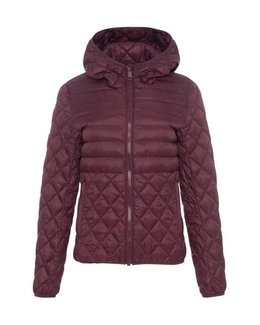 Lolë Red The Base Packable Insulated Hooded Jacket