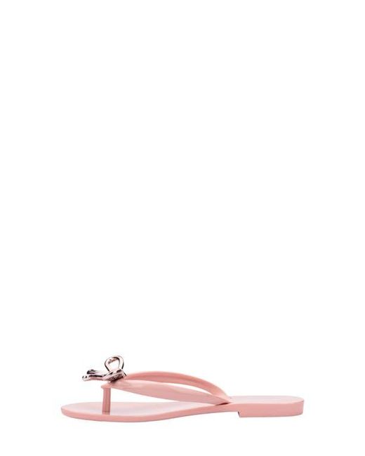Melissa Pink Harmonic Iris Flip Flop