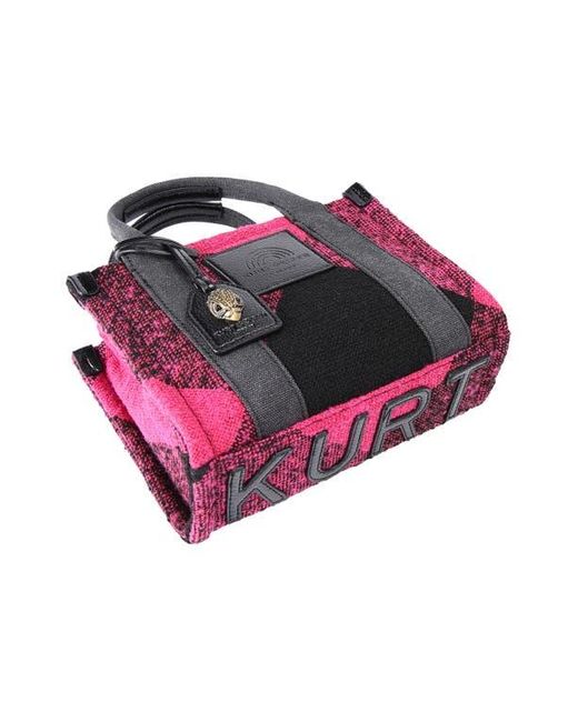 Kurt Geiger Black Extra Small Southbank Tweed Tote