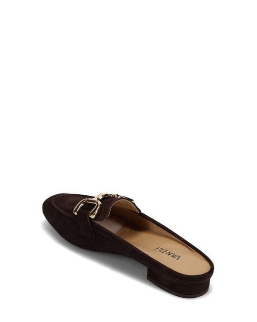 Vaneli Black Shaine Loafer Mule